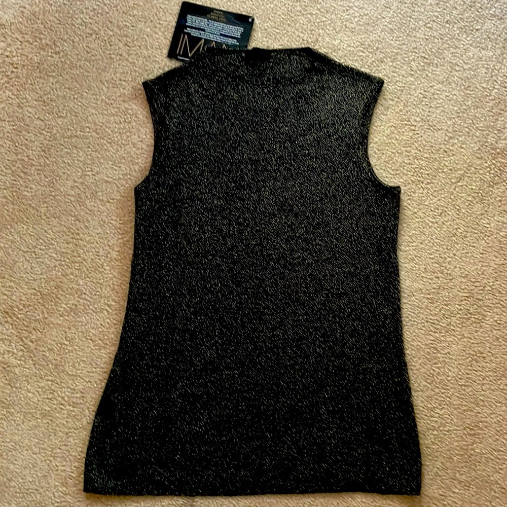 Brand new black and gold Iman pullover sweater